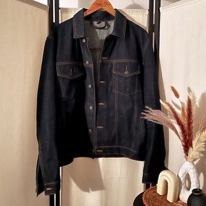 Belmont Army Men’s Unbranded Selvedge Denim Jacket